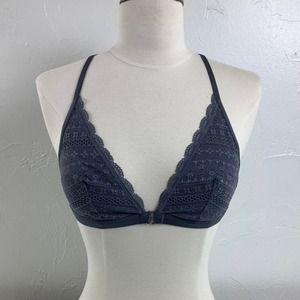 Victoria’s Secret Racerback Front Closure Lace Bralette SZ S EUC